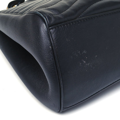 Louis Vuitton Calfskin New Wave Chain Tote Black 7 of 8