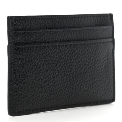 Gucci Grainy Calfskin Zumi Card Holder Black 3 of 6