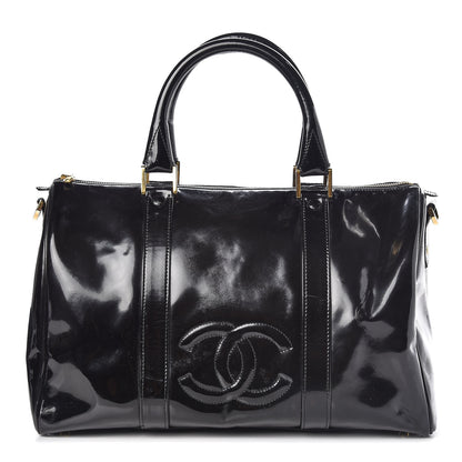 Chanel Patent Timeless CC Duffel Bag Black 1 of 11
