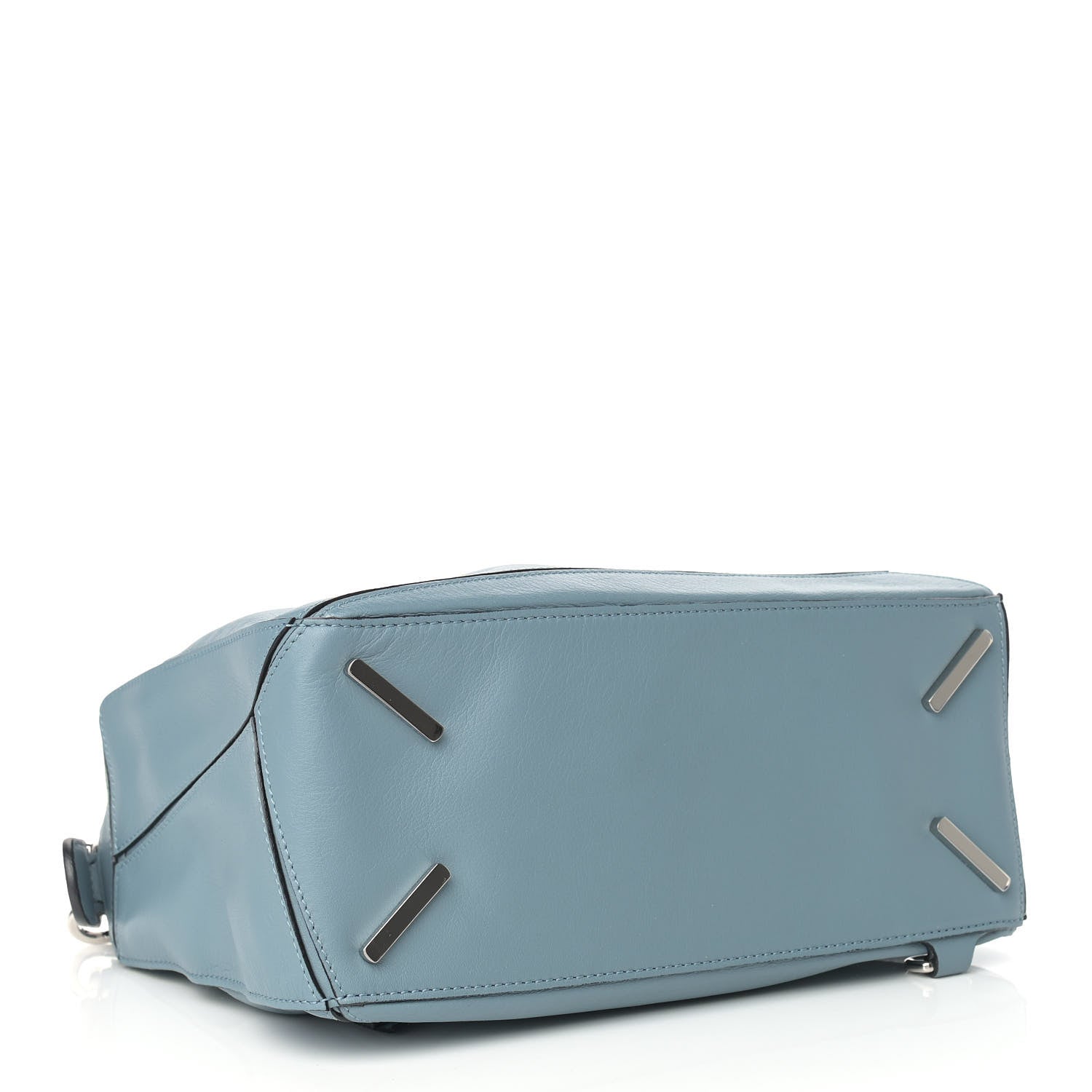 Loewe Calfskin Medium Puzzle Bag Stone Blue 4 of 9