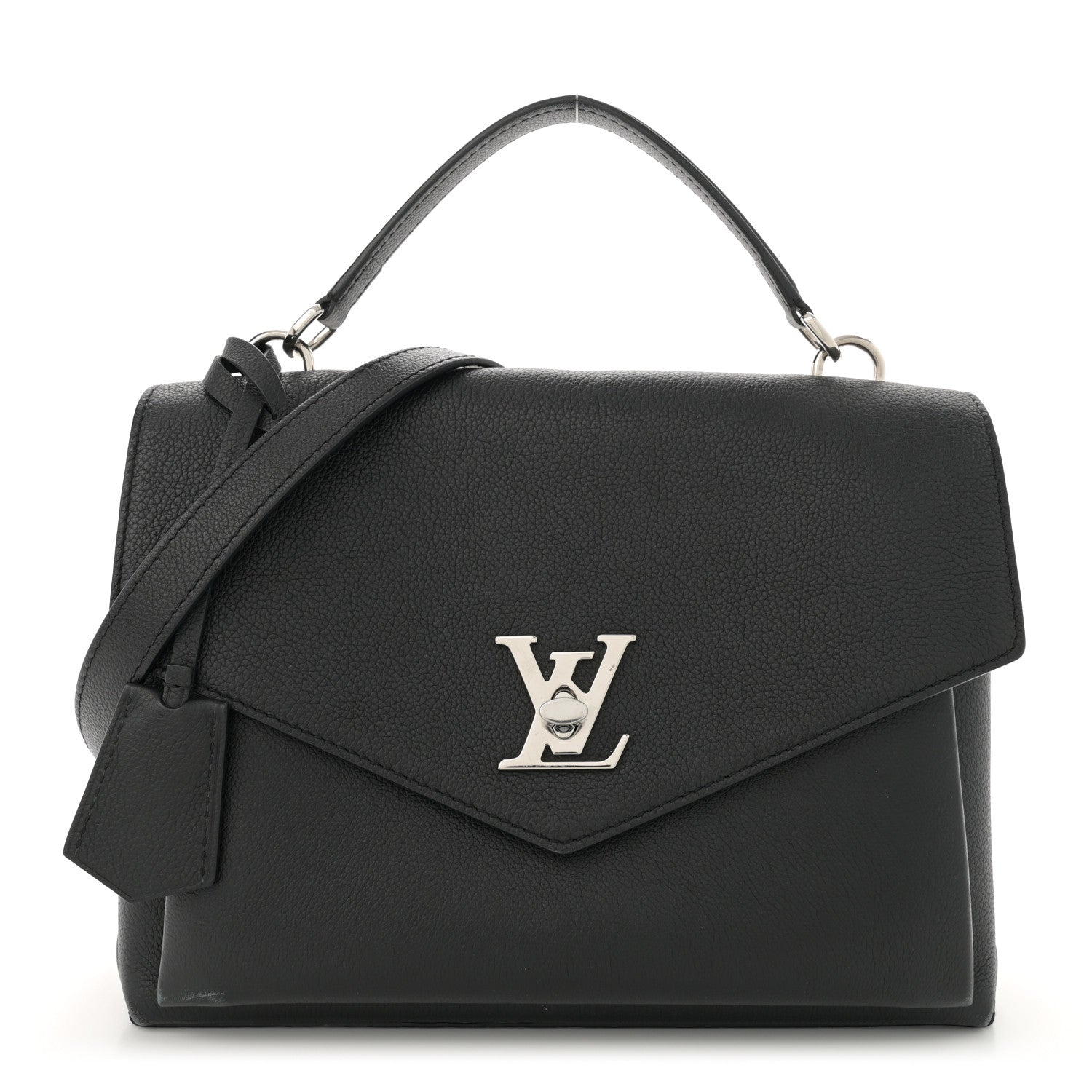 Louis Vuitton Soft Calfskin My Lockme Top Handle Black 1 of 12