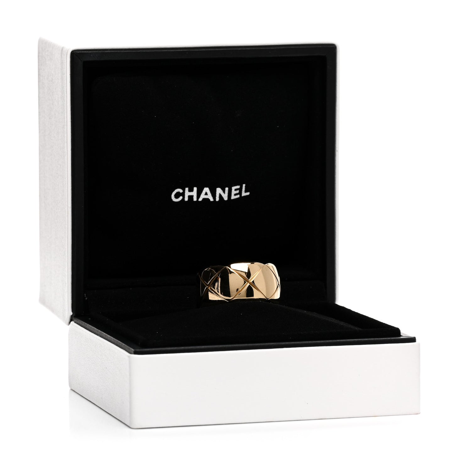 18K Yellow Gold Large Coco Crush Ring 56 7.75 56 7.5