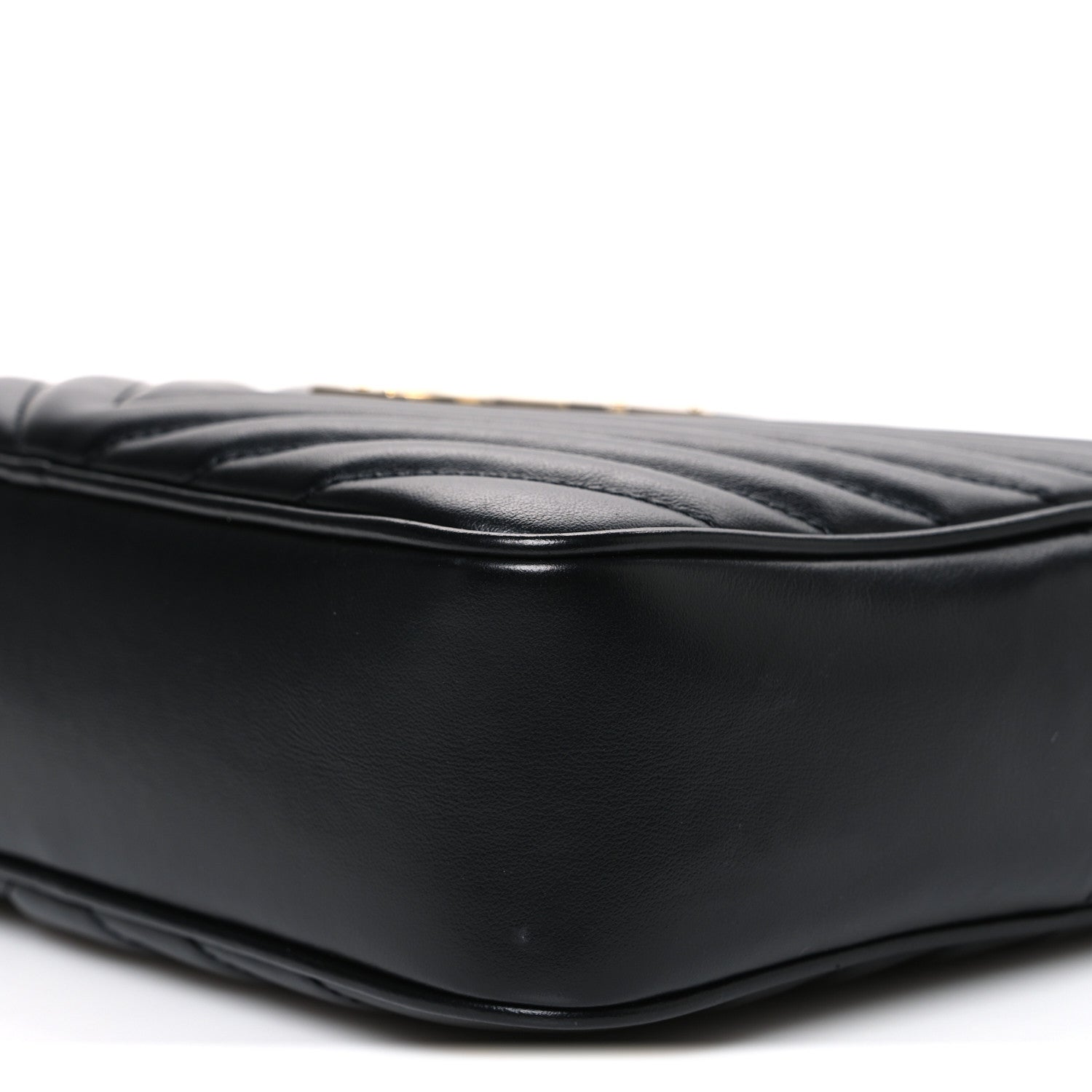 Saint Laurent Calfskin Matelasse Monogram Lou Camera Bag Black 10 of 10