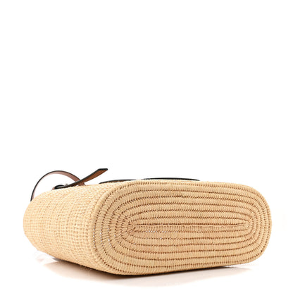 Loewe Raffia Small Square Basket Tote Bag Natural Tan 4 of 11