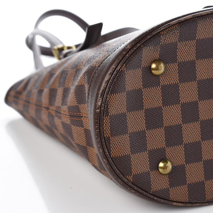 Louis Vuitton Damier Ebene Marais Bucket 23 19 of 23