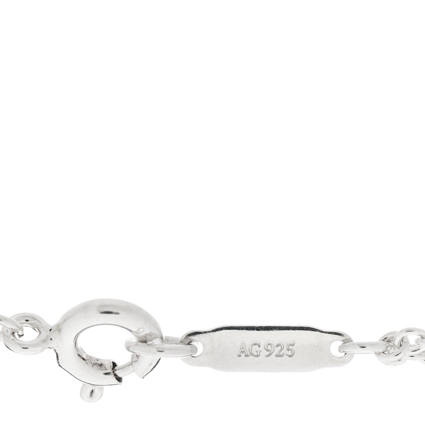 Sterling Silver Enamel Infinity Bracelet Blue