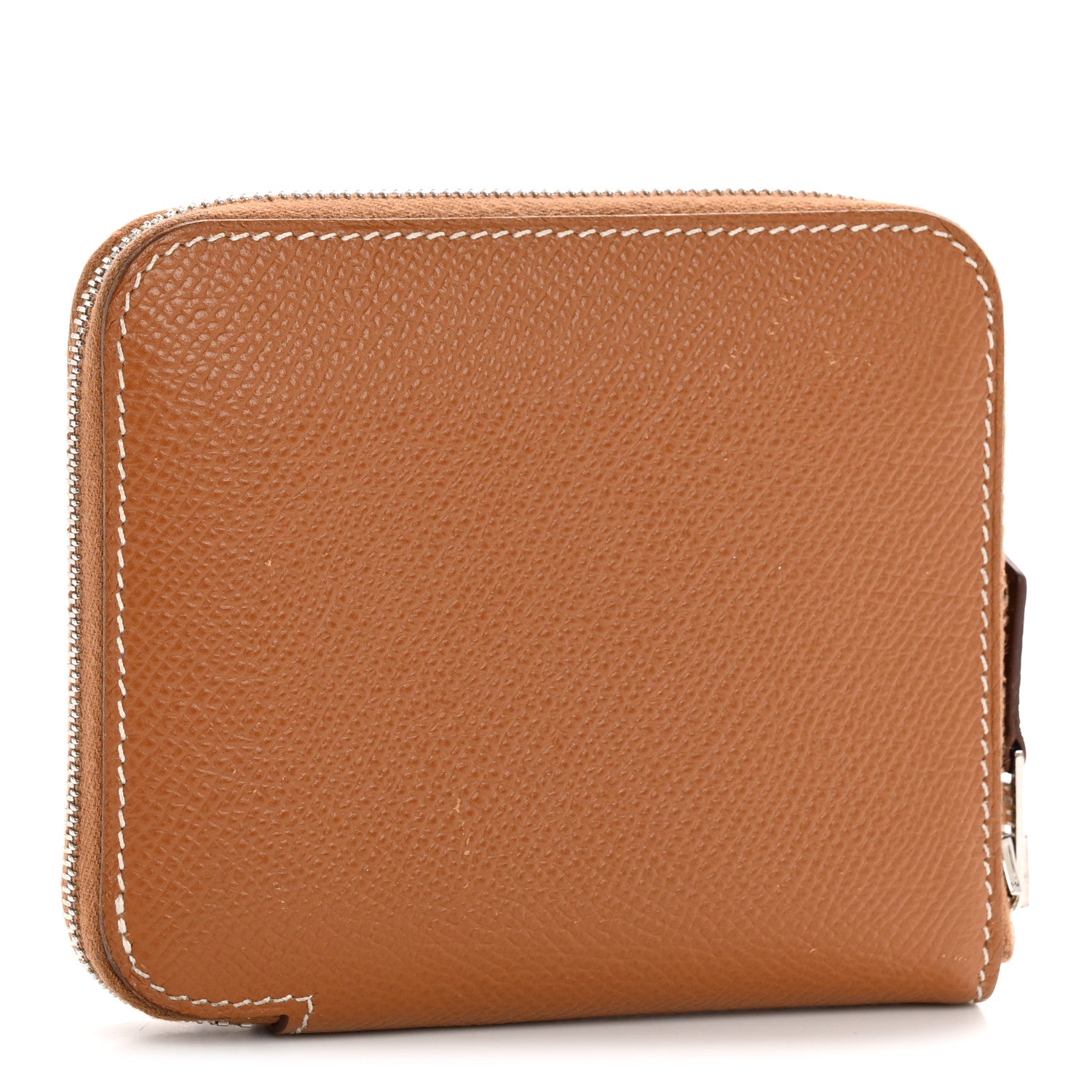 Hermes Epsom Silk'in Compact Wallet Gold 5 of 20