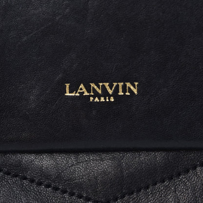 Lanvin Lambskin Quilted Mini Sugar Flap Shoulder Bag Black 6 of 11