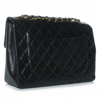 Chanel Lambskin XL Jumbo Flap Black 3 of 6