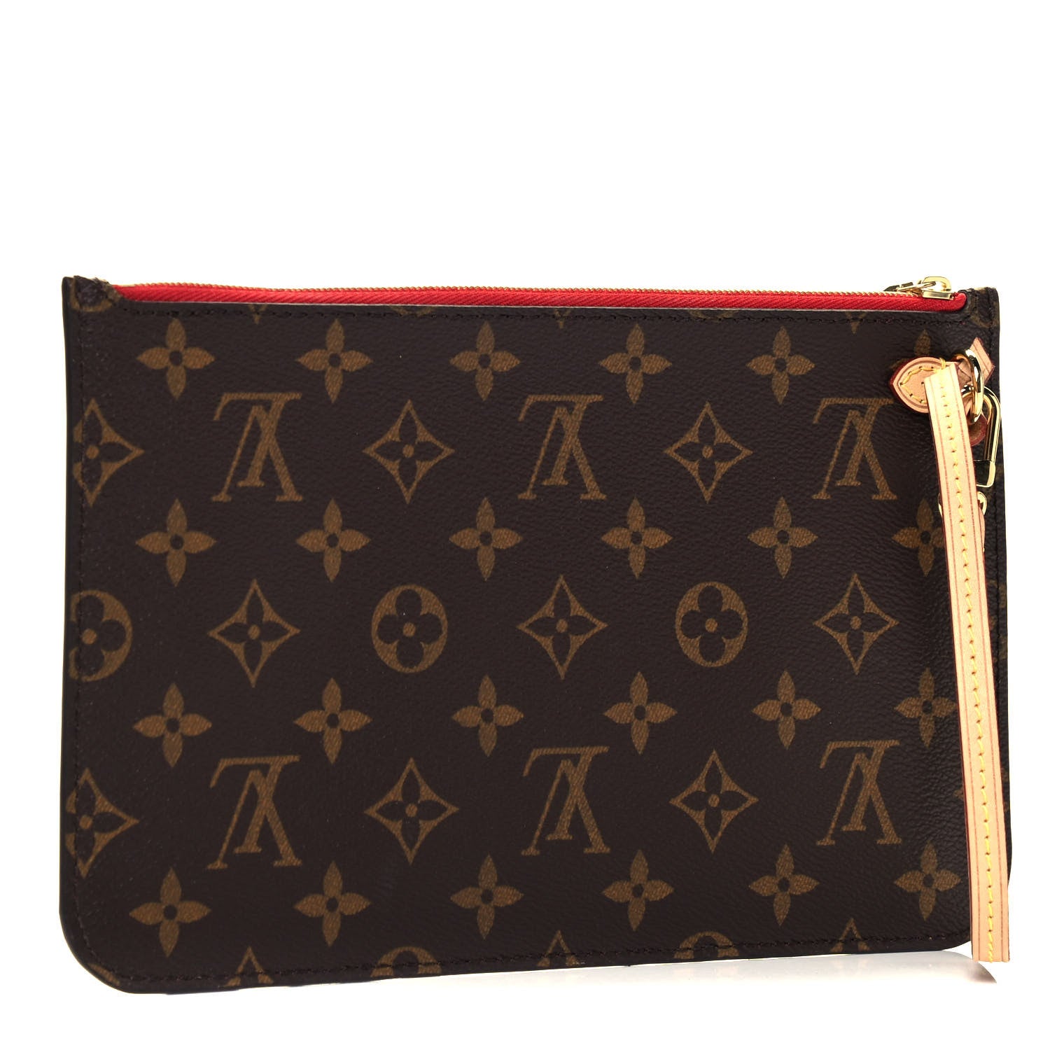 Louis Vuitton Monogram Neverfull MM GM Pochette Cherry 3 of 7