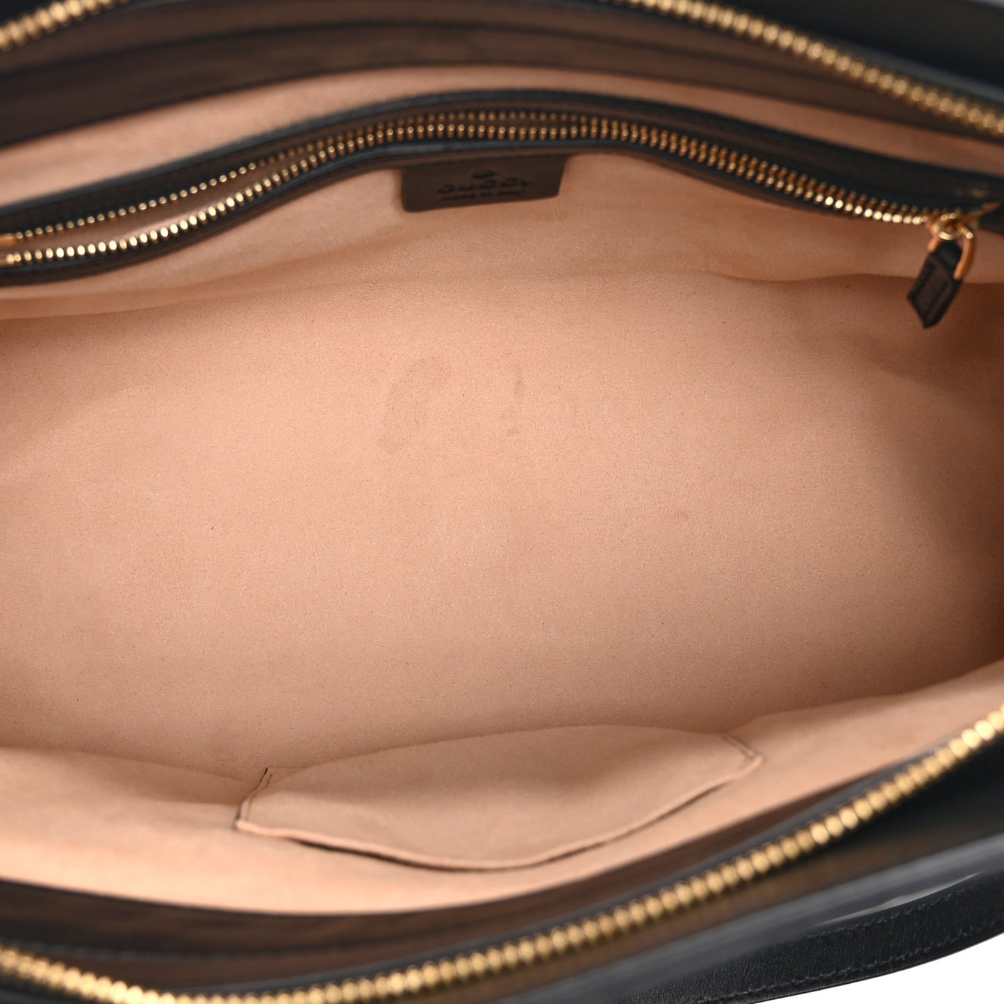 Guccissima Signature Medium Shoulder Tote Bag Black