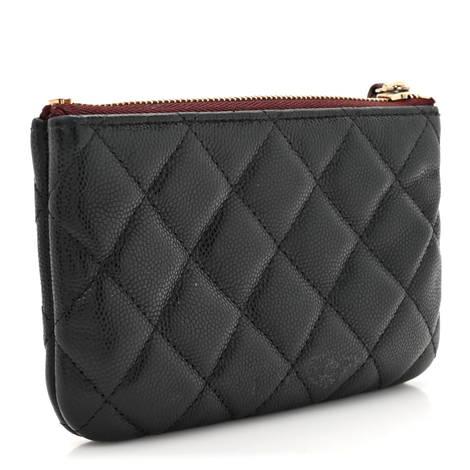 Chanel Caviar Quilted Small Pouch Black 3 of 12