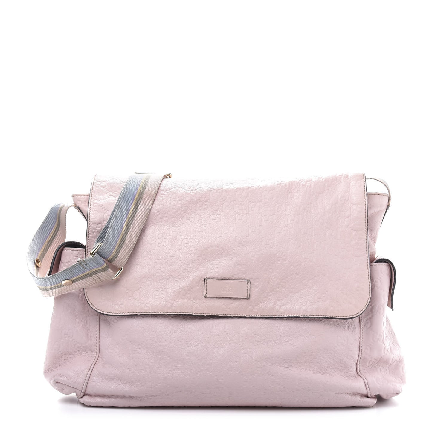 Guccissima Messenger Diaper Bag Pink