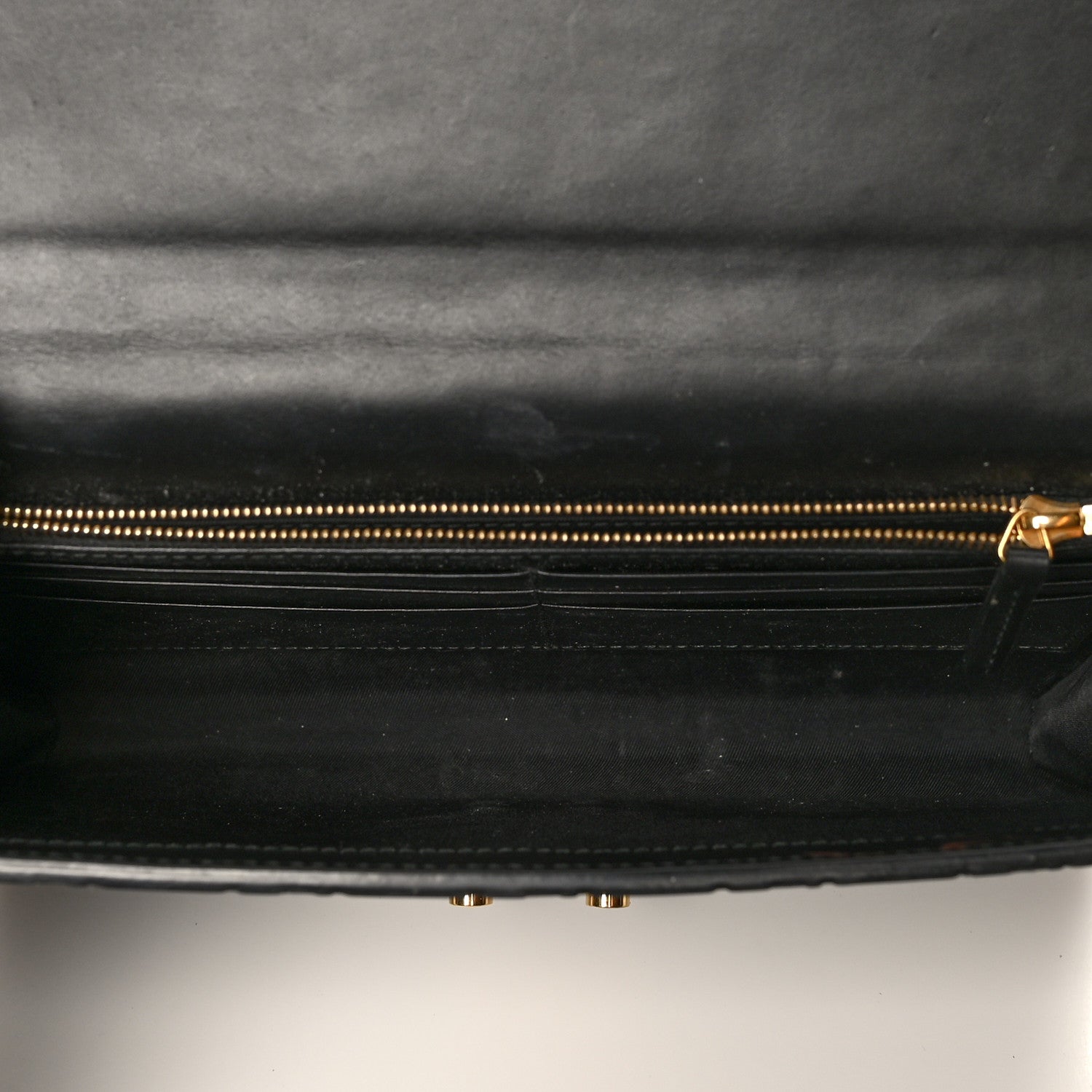 Gucci Guccissima Padlock Clutch Black 5 of 9