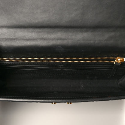 Gucci Guccissima Padlock Clutch Black 5 of 9