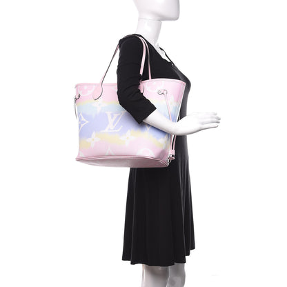 Louis Vuitton Monogram Escale Neverfull MM Pastel 2 of 10