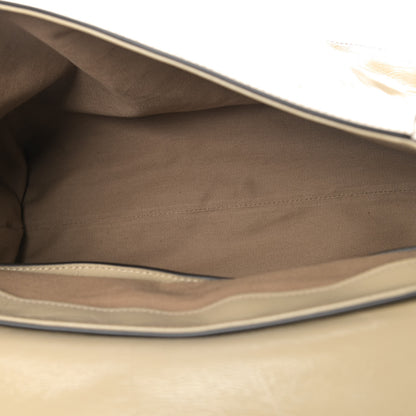 Givenchy Creased Patent Calfskin Medium ID Flap Beige 4 of 4