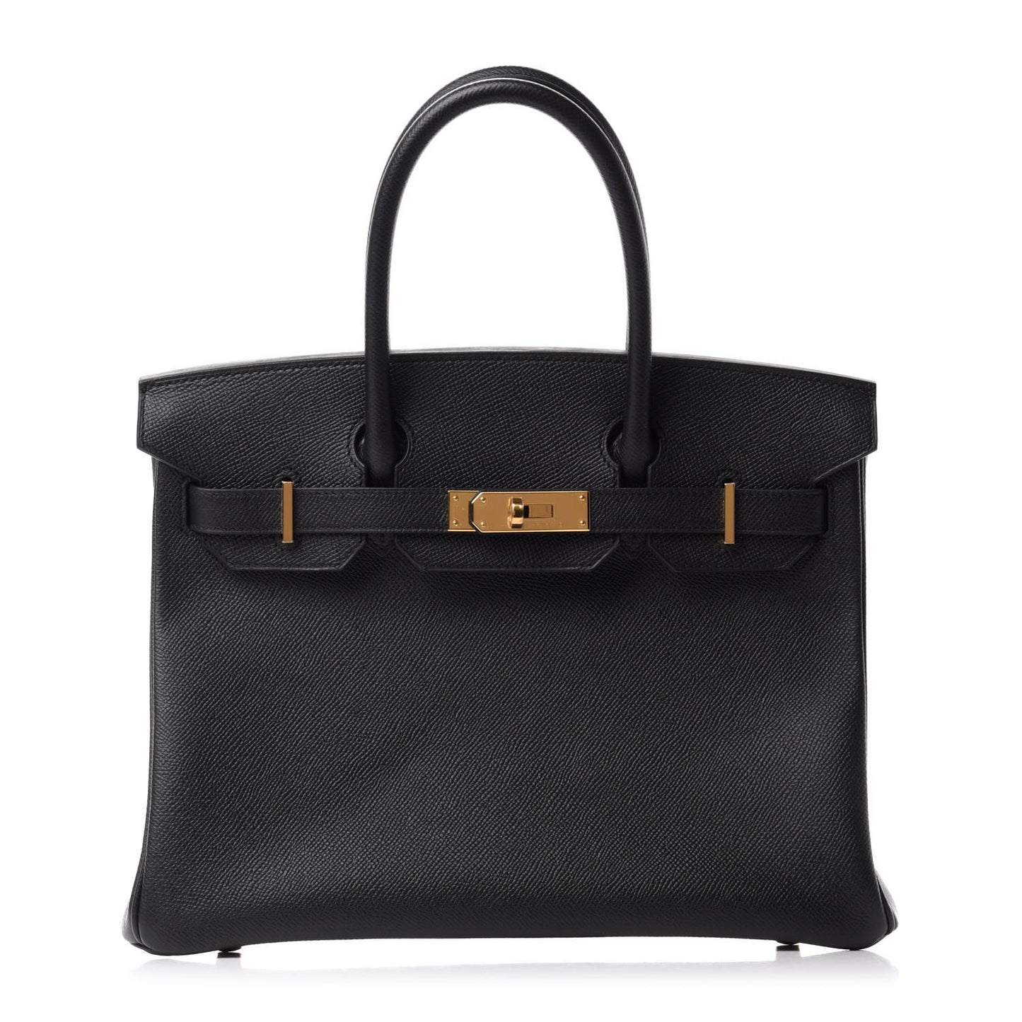 Epsom Birkin 30 Black