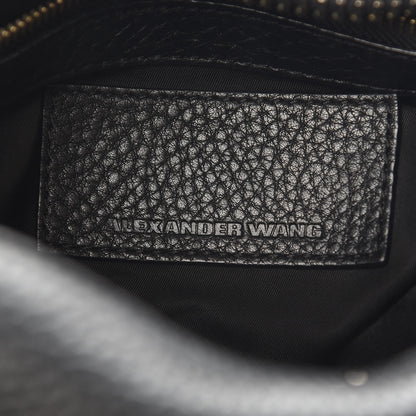 Alexander Wang Pebbled Lambskin Rocco Black Pale Gold Hardware 5 of 7