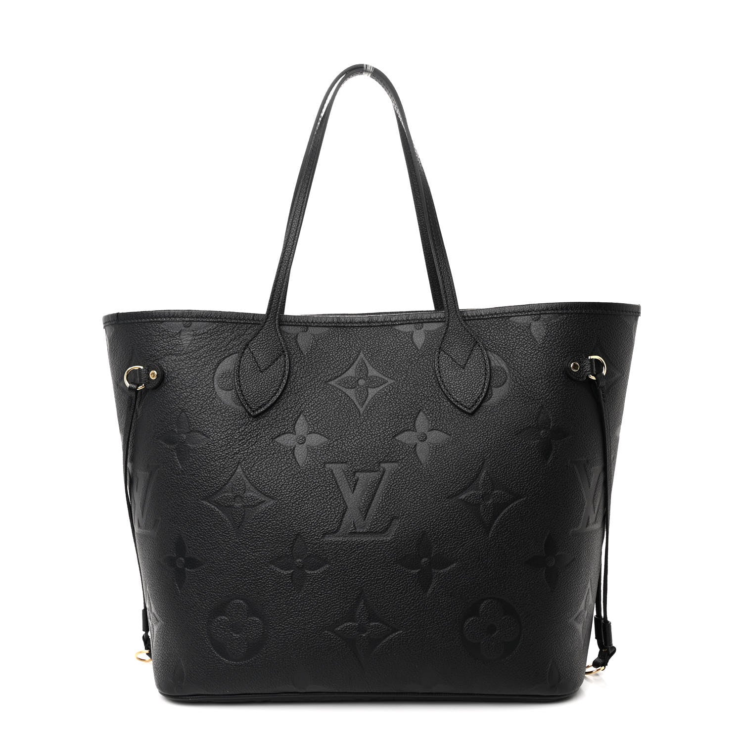 Louis Vuitton Empreinte Monogram Giant Neverfull MM Black 1 of 9