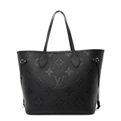 Louis Vuitton Empreinte Monogram Giant Neverfull MM Black 1 of 9