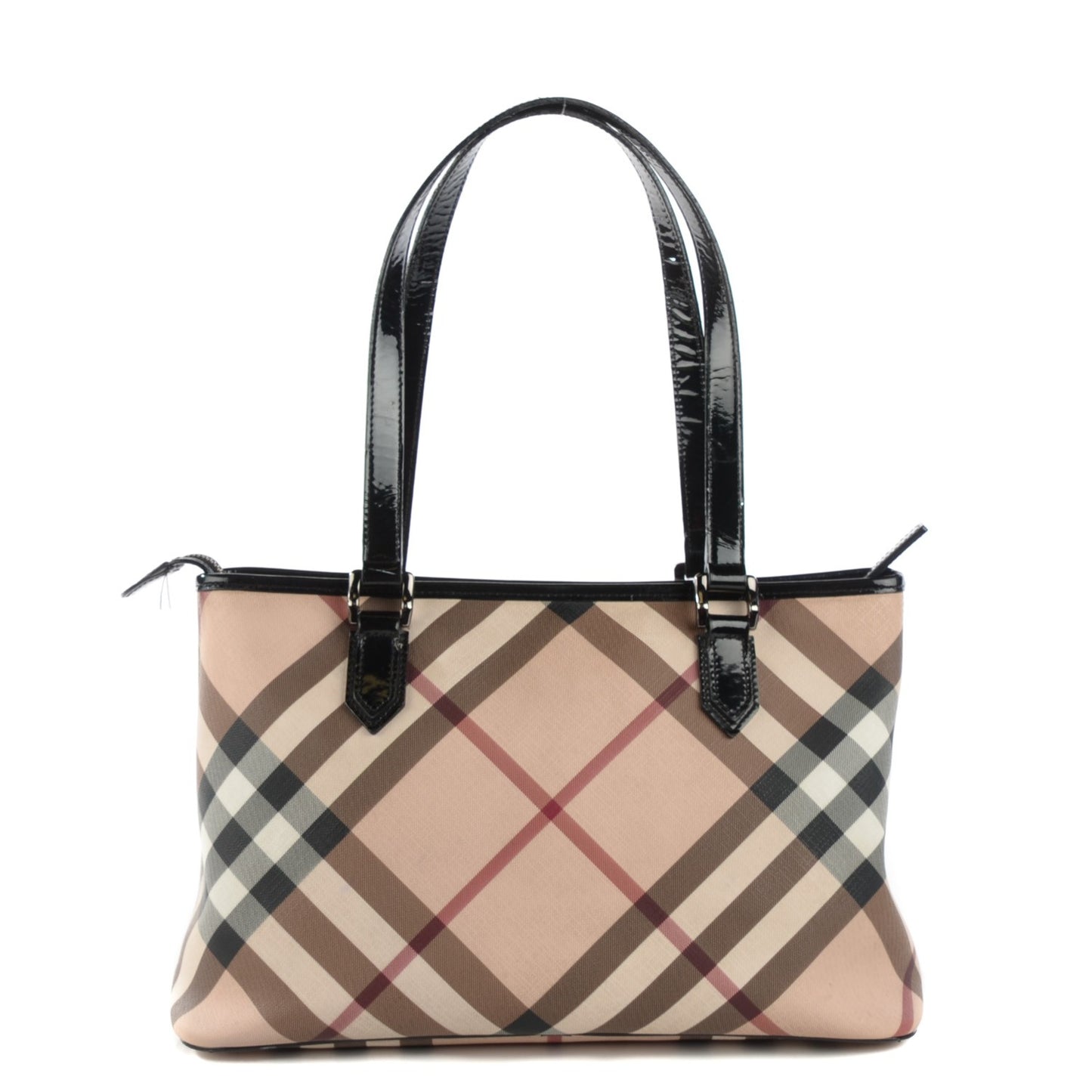 Nova Check Medium Tote Black