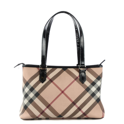 Burberry Nova Check Medium Tote Black 1 of 14