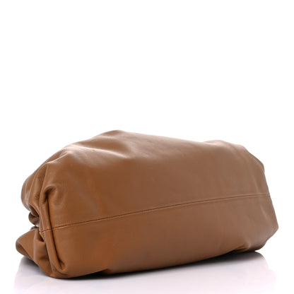 Bottega Veneta Smooth Butter Calf The Pouch Oversized Clutch Cammello 5 of 11
