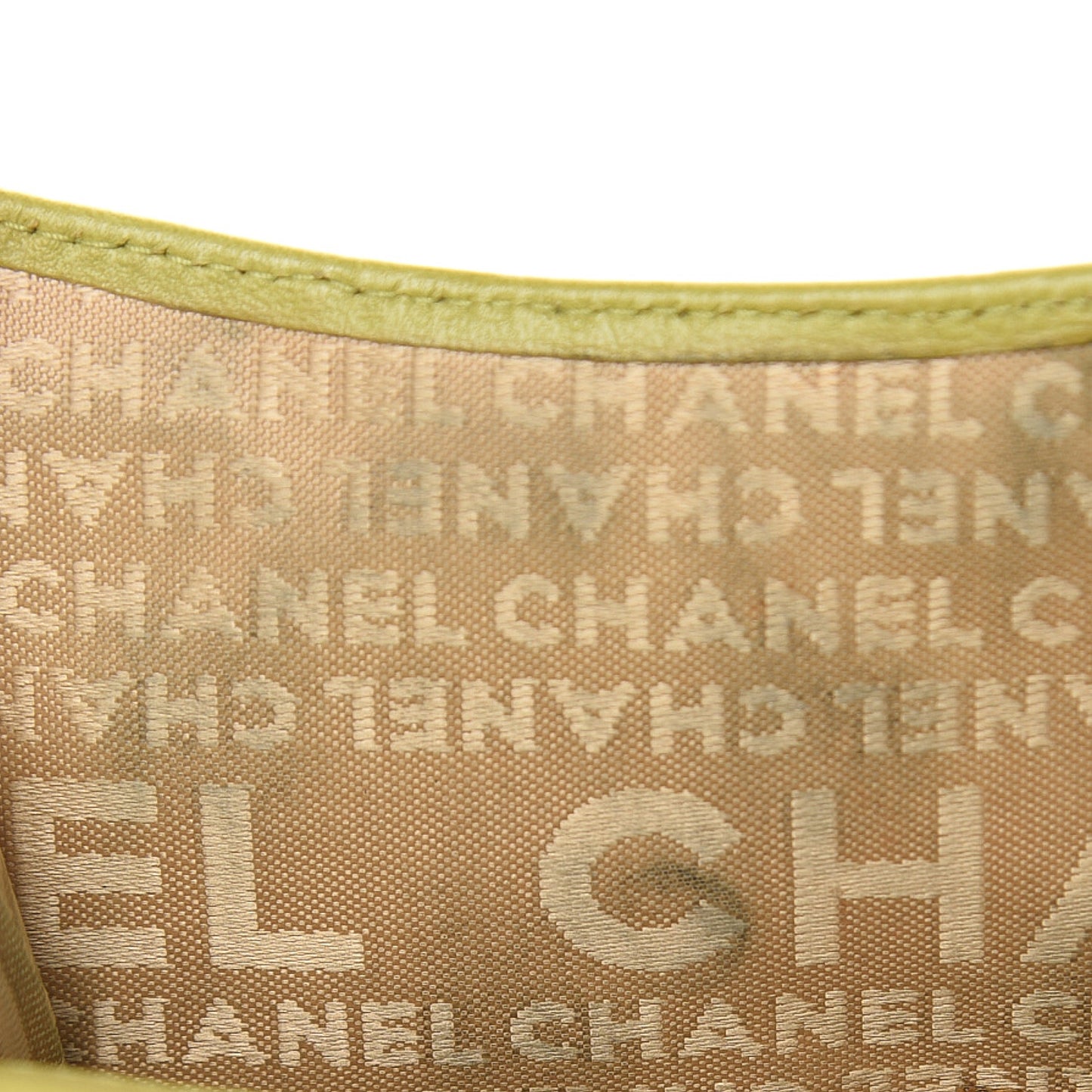 Lambskin Precious Symbols French Flap Wallet Chartreuse