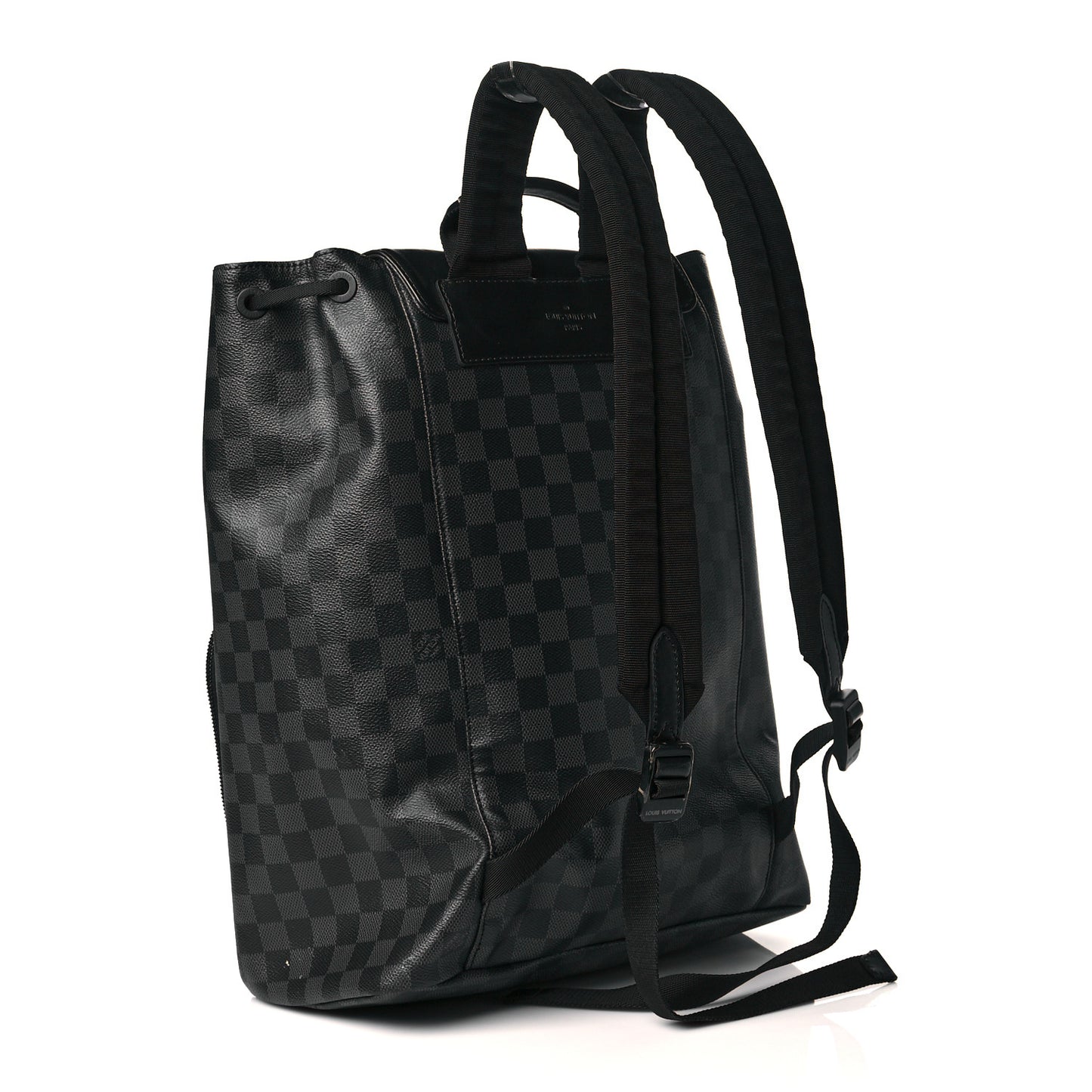 Damier Graphite Utility Backpack Red