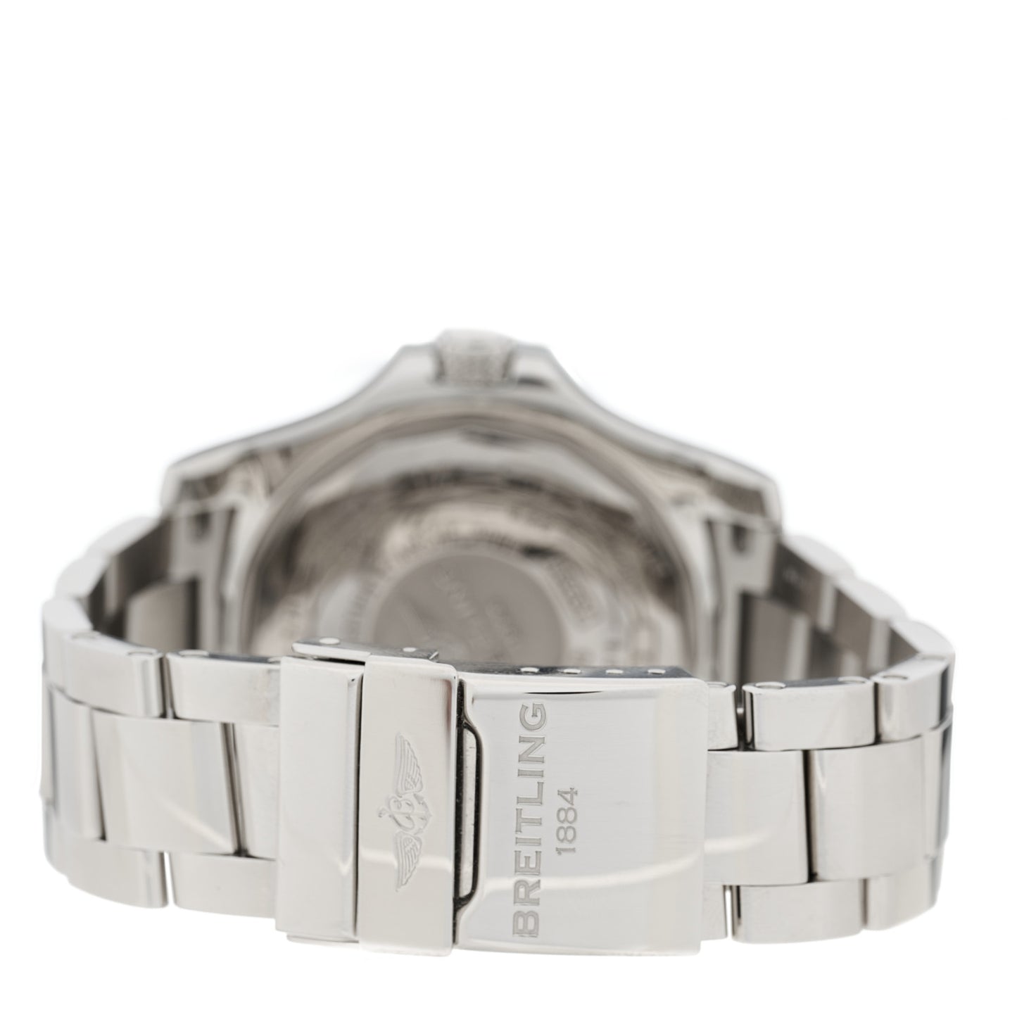 Stainless Steel Blue Mother of Pearl 43mm Avenger II GMT Automatic Watch A32390