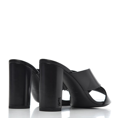 Saint Laurent Calfskin LouLou Mules 38.5 Black 4 of 15