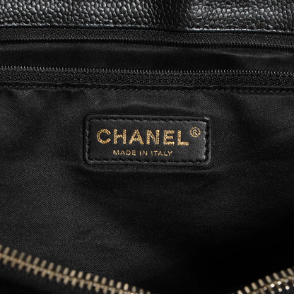 Chanel Caviar Quilted Grand Shopping Tote GST Black 6 of 7