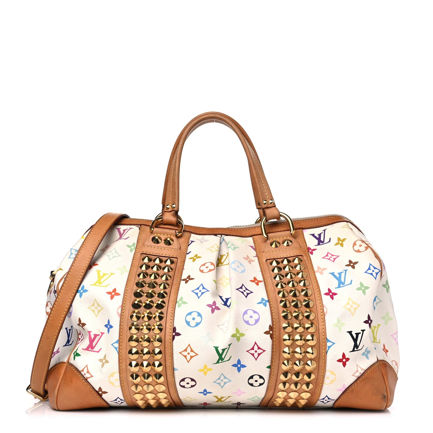 Monogram Multicolor Courtney MM White