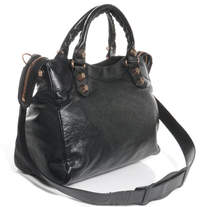 Balenciaga Agneau Giant 21 Rose Gold Hardware Velo Black 3 of 7