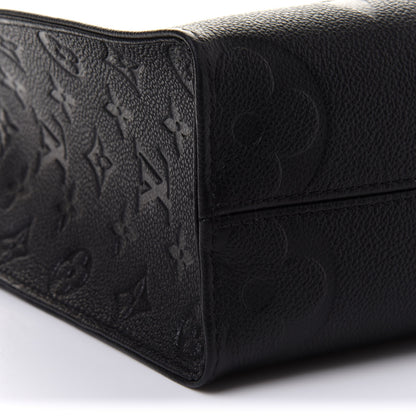 Louis Vuitton Empreinte Monogram Giant Onthego PM Black 7 of 9