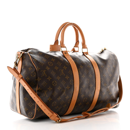 Louis Vuitton Monogram Keepall Bandouliere 45 2 of 30