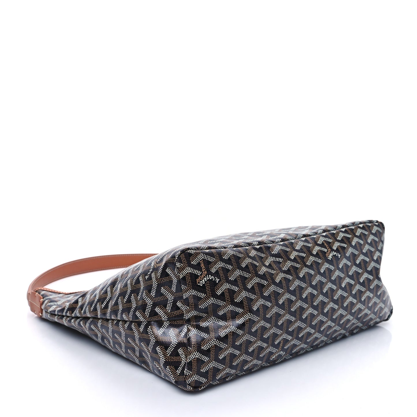 Goyardine Boheme Hobo Black Gold