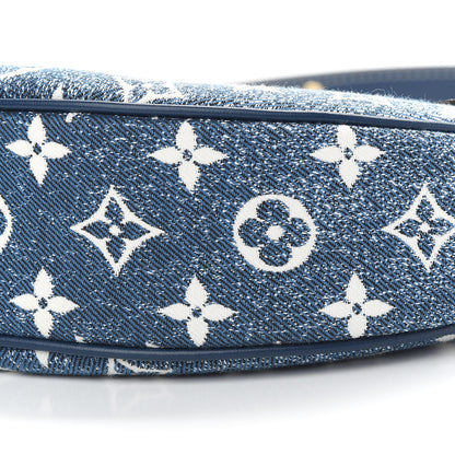 Louis Vuitton Monogram Jacquard Denim Loop Bleu 8 of 8