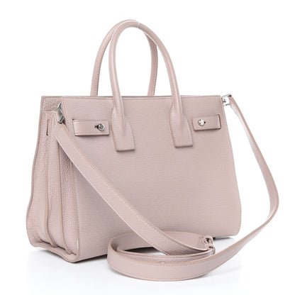Saint Laurent Grained Calfskin Baby Sac De Jour Souple Pale Blush 3 of 12