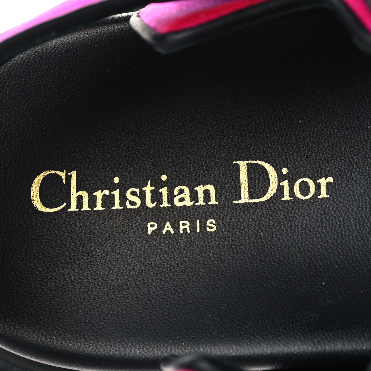 Satin Lambskin Dioract Sandals 39.5 Rani Pink