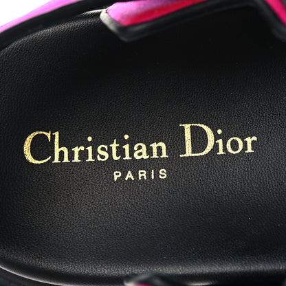 Christian Dior Satin Lambskin Dioract Sandals 39.5 Rani Pink 9 of 9