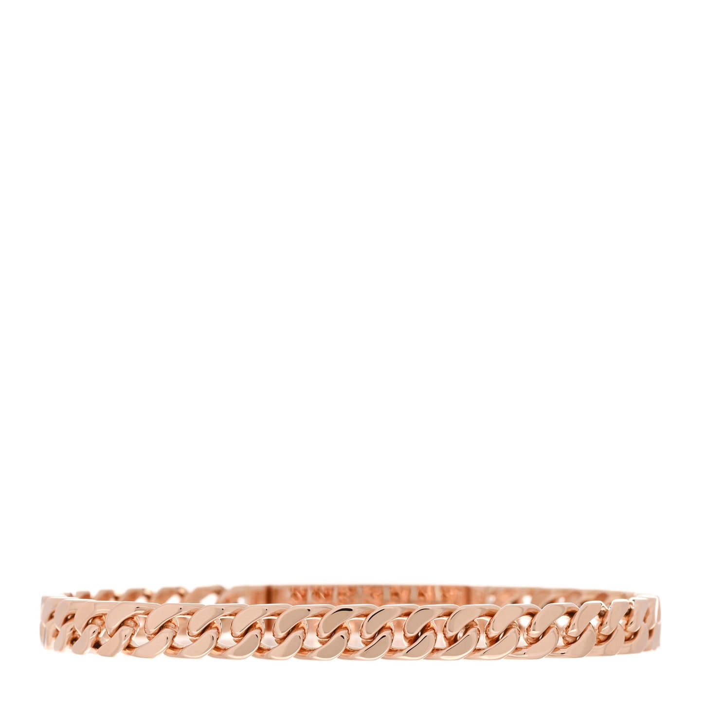 18K Rose Gold Diamond PM Kelly Chaine Bracelet XL