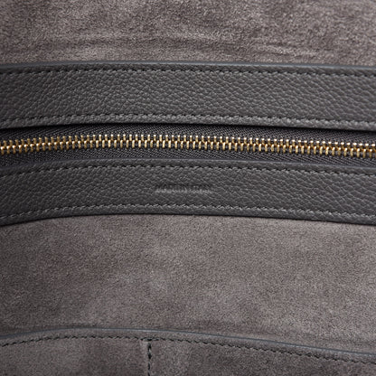 Celine Soft Grained Calfskin Small Belt Cabas Phantom Stone 8 of 9