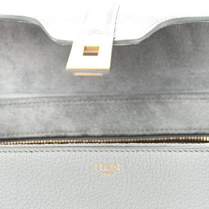 Celine Grained Calfskin Teen Soft 16 Shoulder Bag Ice Blue 7 of 11
