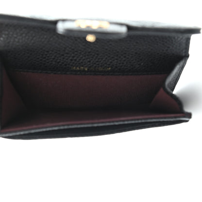 Chanel Caviar Quilted Flap Card Holder Wallet Black 5 of 7