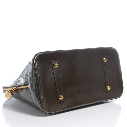 Louis Vuitton Vernis Alma GM Vert Bronze 4 of 8