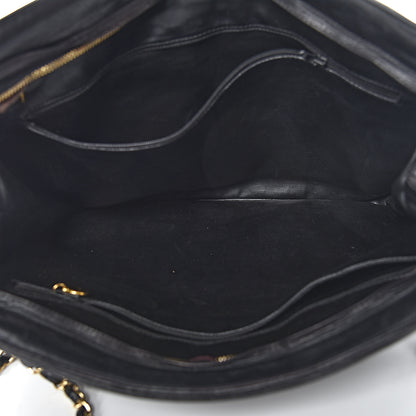 Chanel Lambskin Quilted Shoulder Bag Black 5 of 21