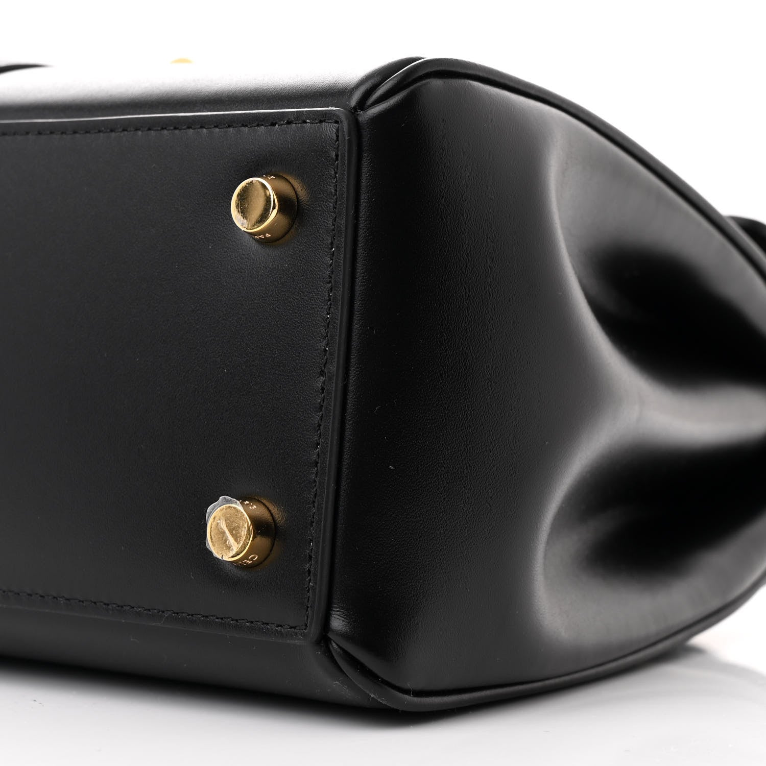 Celine Satinated Calfskin Small 16 Top Handle Bag Black 11 of 11