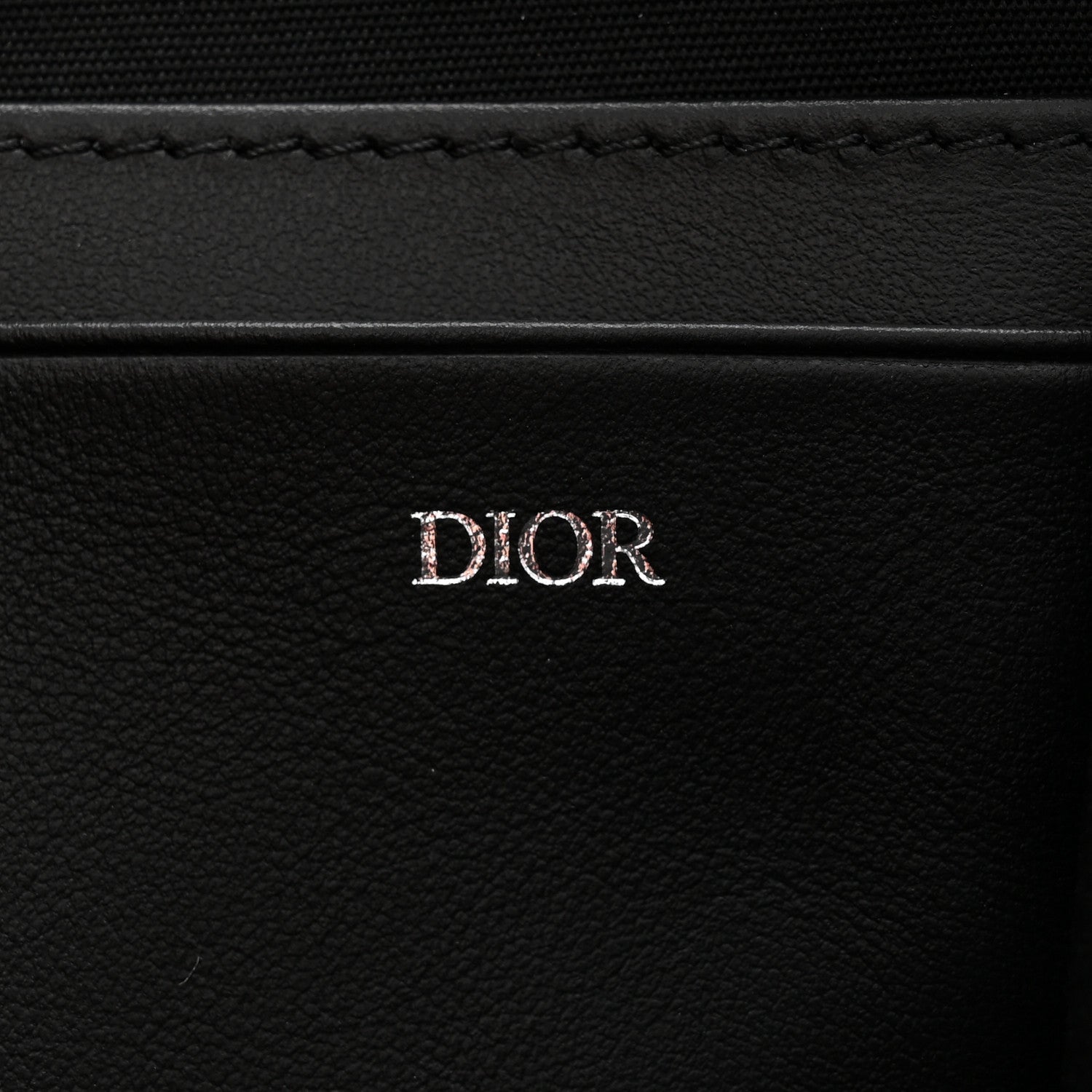 Christian Dior Oblique Pouch Navy Blue 7 of 10